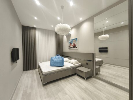 3 otaqlı yeni tikili - Ağ şəhər q. - 110 m²