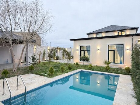 4 otaqlı həyət evi/bağ evi - Mərdəkan q. - 150 m²