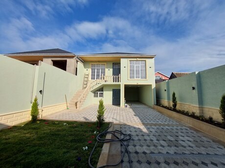 4 otaqlı həyət evi/bağ evi - Hövsan q. - 156 m²