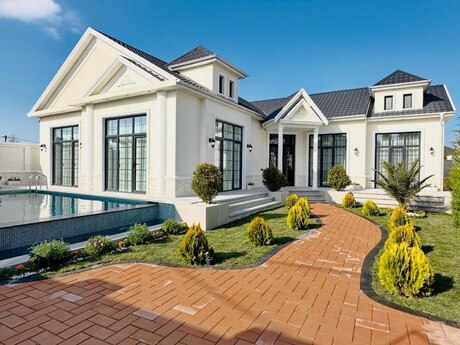 4 otaqlı həyət evi/bağ evi - Mərdəkan q. - 300 m²