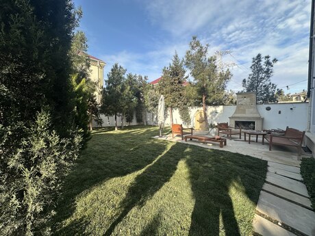 6 otaqlı həyət evi/bağ evi - Şağan q. - 375.6 m²