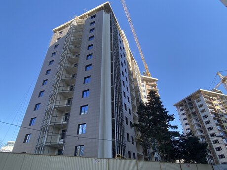 3 otaqlı yeni tikili - Nəsimi r. - 130.5 m²
