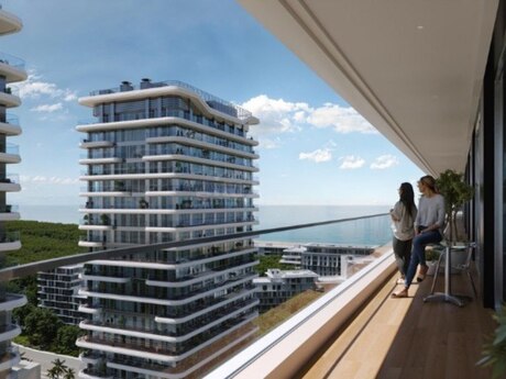 1 otaqlı yeni tikili - Sea Breeze q. - 59.5 m²
