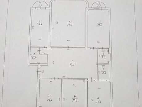 5 otaqlı yeni tikili - Nərimanov r. - 250 m²