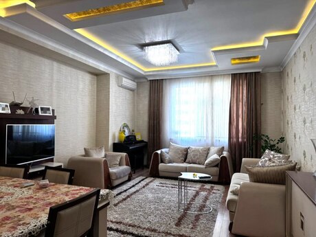 3 otaqlı yeni tikili - Şah İsmayıl Xətai m. - 125 m²