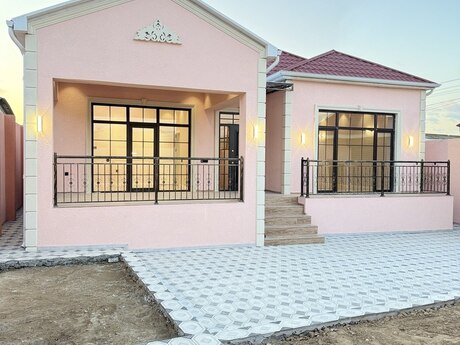 4 otaqlı həyət evi/bağ evi - Şağan q. - 150 m²