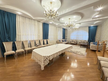6 otaqlı həyət evi/bağ evi - Həzi Aslanov q. - 312 m²