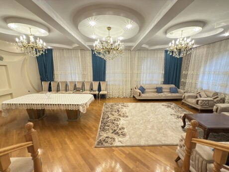 6 otaqlı həyət evi/bağ evi - Həzi Aslanov q. - 312 m²