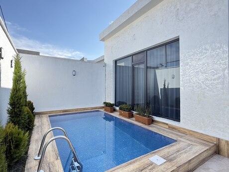 4 otaqlı həyət evi/bağ evi - Mərdəkan q. - 110 m²