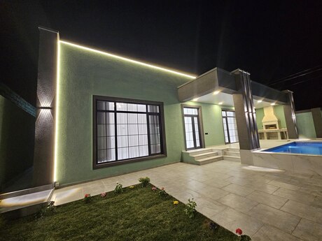 4 otaqlı həyət evi/bağ evi - Şüvəlan q. - 160 m²