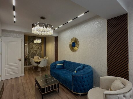 4 otaqlı yeni tikili - 7-ci mikrorayon q. - 110 m²