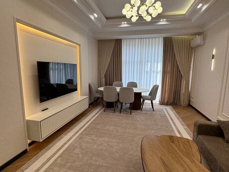 3 otaqlı yeni tikili - Nizami m. - 140 m²