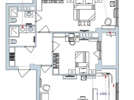 2 otaqlı yeni tikili - 8-ci kilometr q. - 99 m²