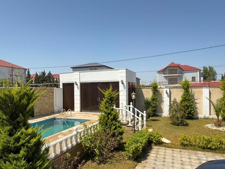 4 otaqlı həyət evi/bağ evi - Mərdəkan q. - 170 m²