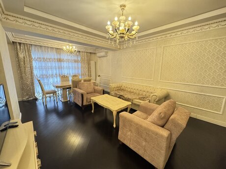 3 otaqlı yeni tikili - Şah İsmayıl Xətai m. - 100 m²