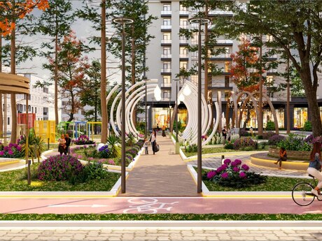 2 otaqlı yeni tikili - Lökbatan q. - 74 m²