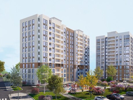 2 otaqlı yeni tikili - Lökbatan q. - 74 m²