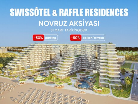 Объявление №5676019 - Баку, пос. Нардаран, 1-комн., 57.9 м², 6/13 этаж