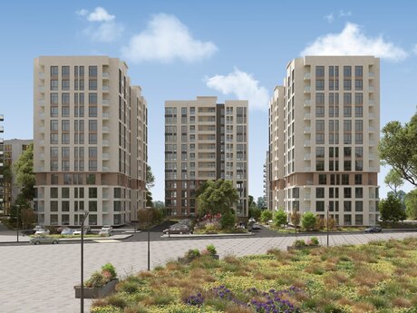 2 otaqlı yeni tikili - Masazır q. - 72.9 m²
