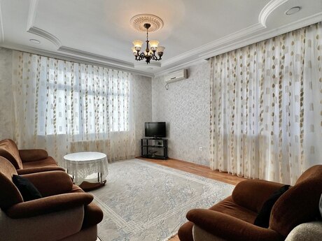3 otaqlı yeni tikili - Həzi Aslanov m. - 95 m²