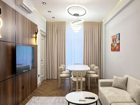 3 otaqlı yeni tikili - Nərimanov r. - 77 m²