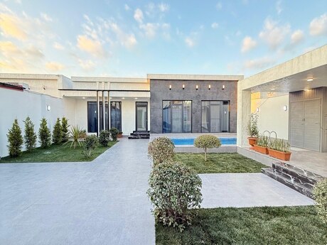 4 otaqlı həyət evi/bağ evi - Mərdəkan q. - 160 m²