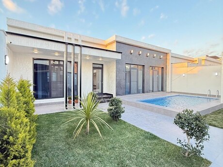 4 otaqlı həyət evi/bağ evi - Mərdəkan q. - 160 m²