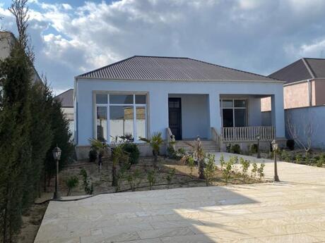 3 otaqlı həyət evi/bağ evi - Novxanı q. - 125 m²