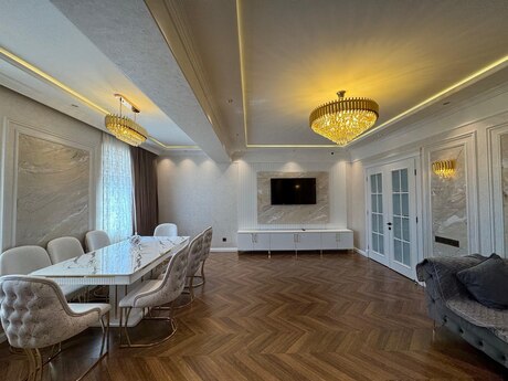 3 otaqlı yeni tikili - Həzi Aslanov m. - 127 m²
