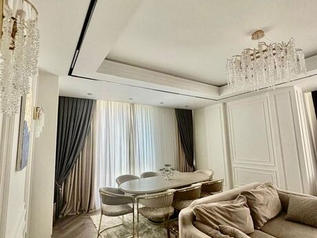 3 otaqlı yeni tikili - Gənclik m. - 136 m²