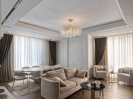 3 otaqlı yeni tikili - Gənclik m. - 136 m²