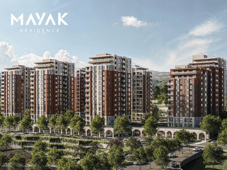 3-room apartment, 76,3 m², Mayak Residence: 198 380 ₼ 3