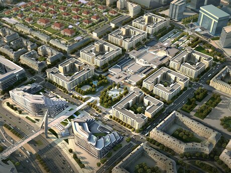 Obyekt - Ağ şəhər q. - 317 m²