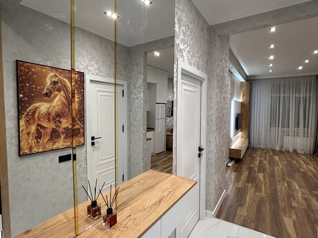 2 otaqlı yeni tikili - Həzi Aslanov m. - 58 m²