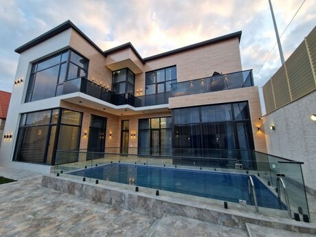 Сдаётся 6-комнатный дом, Mərdəkan, 400 м², 1 400 AZN/мес, фото 5 / 12