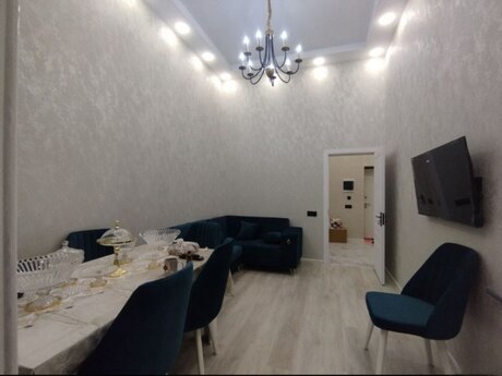 2 otaqlı yeni tikili - Həzi Aslanov m. - 55 m²