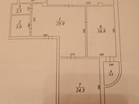 3 otaqlı yeni tikili - Nizami m. - 150 m²