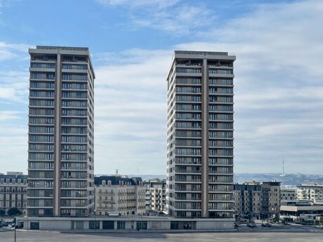 4 otaqlı yeni tikili - Şah İsmayıl Xətai m. - 125 m²