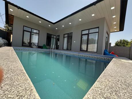 4 otaqlı həyət evi/bağ evi - Qəbələ - 94 m²