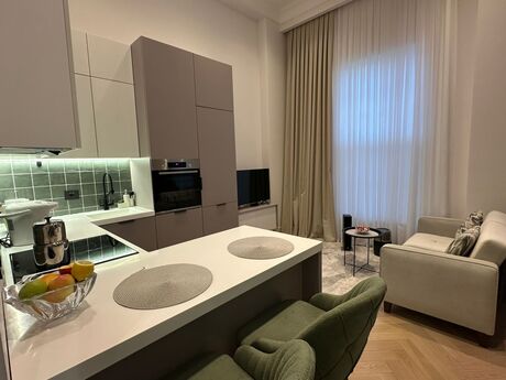 1 otaqlı yeni tikili - Ağ şəhər q. - 40.9 m²