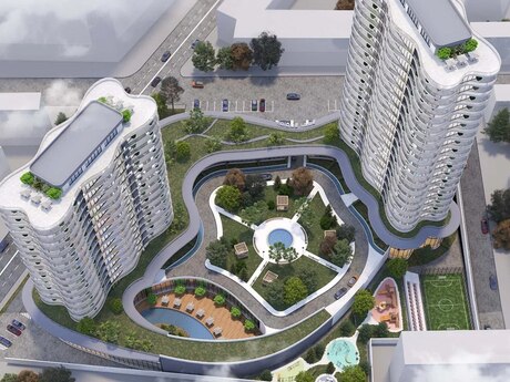 2 otaqlı yeni tikili - Gənclik m. - 78.2 m²