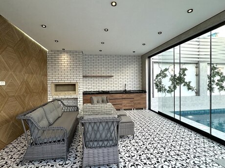 5 otaqlı həyət evi/bağ evi - Mərdəkan q. - 240 m²