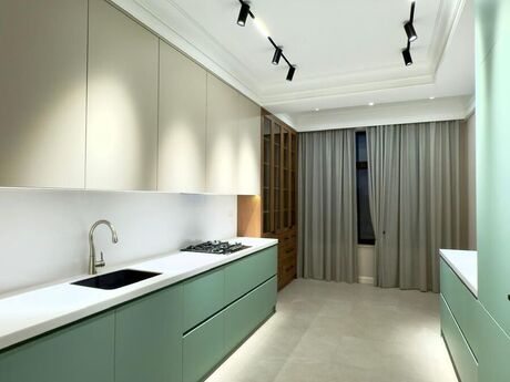 3 otaqlı yeni tikili - Nəriman Nərimanov m. - 137 m²