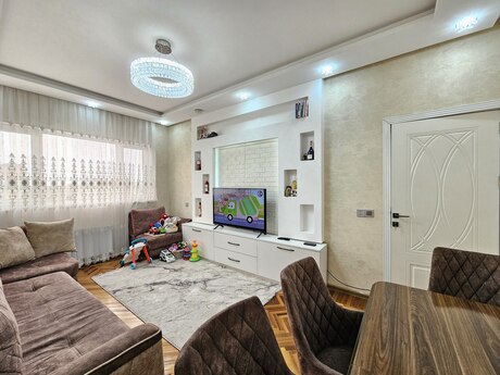 3 otaqlı köhnə tikili - Nəsimi m. - 85 m²