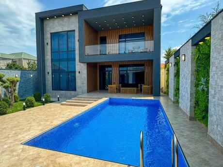 5 otaqlı həyət evi/bağ evi - Mərdəkan q. - 260 m²