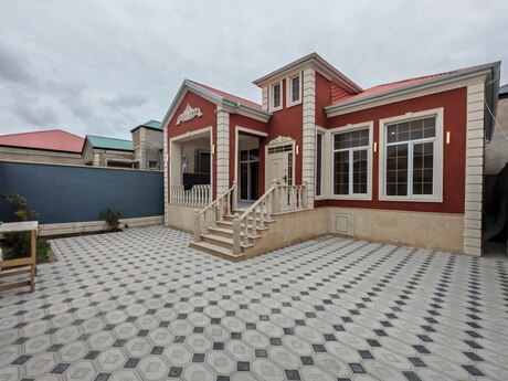 4 otaqlı həyət evi/bağ evi - Məmmədli q. - 130 m²