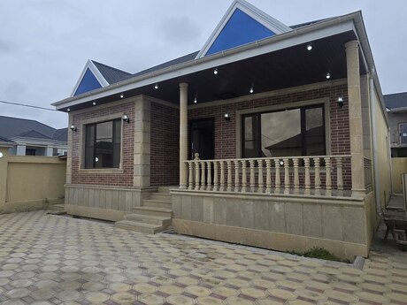 5 otaqlı həyət evi/bağ evi - Binə q. - 110 m²