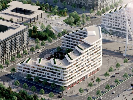 4 otaqlı yeni tikili - Şah İsmayıl Xətai m. - 140 m²