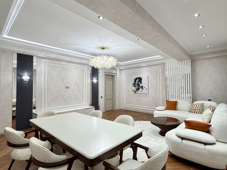 3 otaqlı yeni tikili - Nəsimi r. - 138 m²