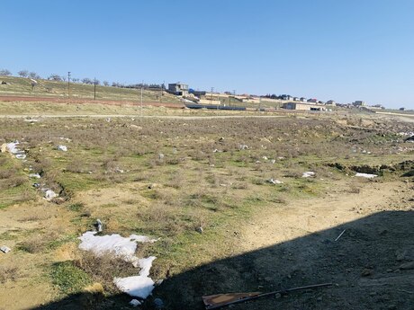 Satılır torpaq 6 sot, Saray q.